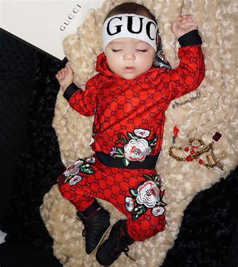 gucci baby dress white|newborn baby wearing Gucci.